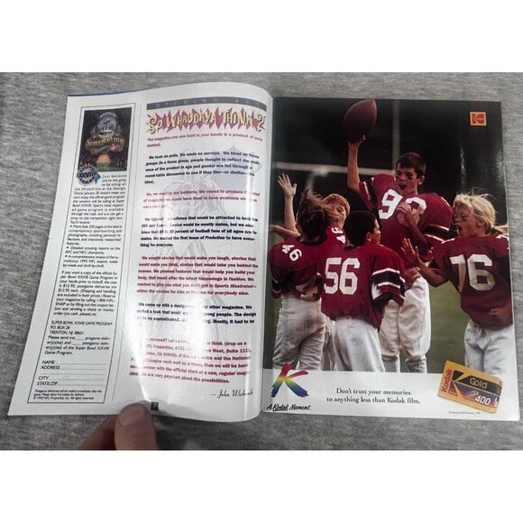 Pro Action Magazine #1 October 1994 Marvel Comic with Uncanny X-Men Paperback - Picture 4 of 6